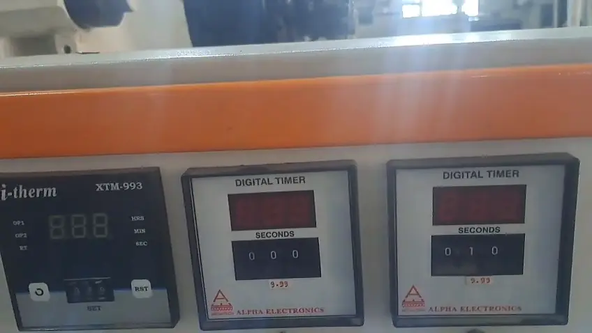 Temperature control panel with digital zone controllers